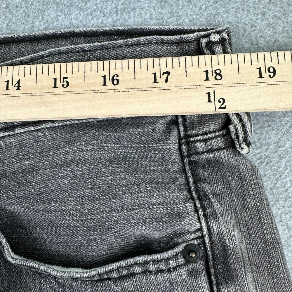 Levis‎ Jeans Mens 36x30 Gray 501 XX Original Fit Button Fly Straight Leg Denim